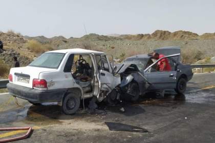 ۱۶ مصدوم در ۲ حادثه رانندگی محورهای مواصلاتی دیواندره